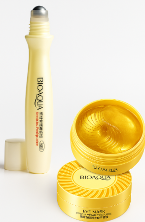 PARCHES DORADOS + CONTORNO ROLL-ON